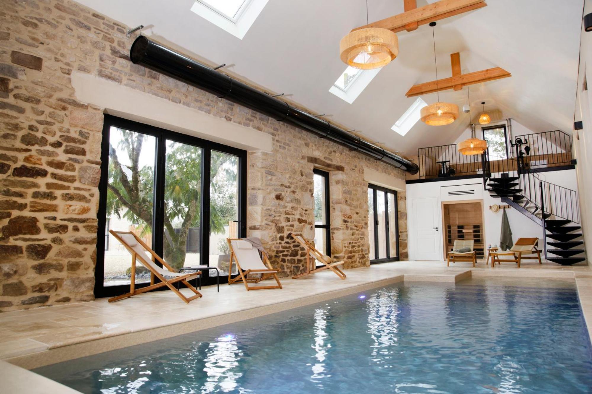 Le Domaine De Soani - Piscine Interieure, Jacuzzis & Sauna Adult Only Saint-Evarzec Exterior photo
